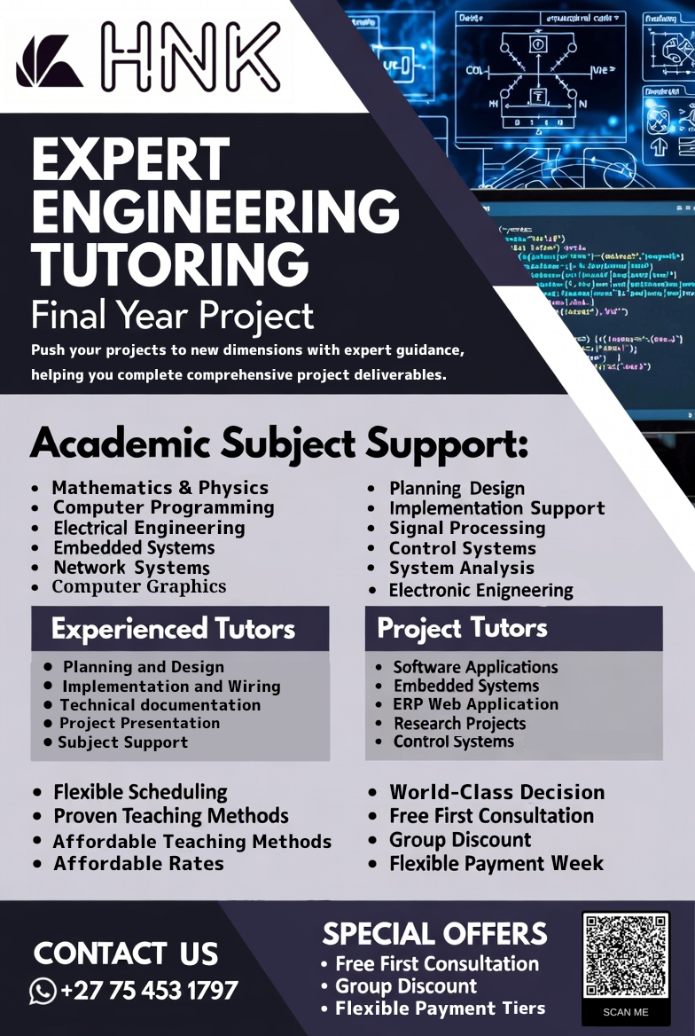 Expert Engineering Tutoring brochure